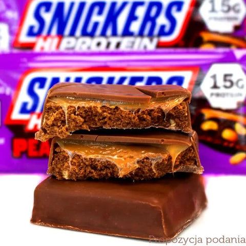 Snickers Hi-Protein Peanut Brownie - baton białkowy 15g białka by Mars & Snickers (snickers-hi-protein-peanut-brownie-baton-bialkowy-15g-bialka)