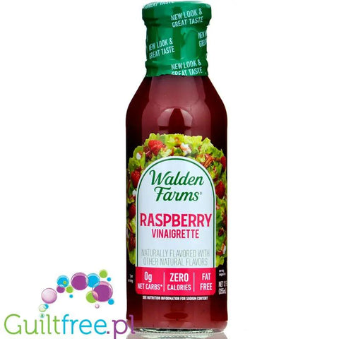 Walden Farms Dressing, Raspberry Vinaigrette USA - 0kcal, dressing malinowy winegret ze stewią by Walden Farms (walden-farms-dressing-raspberry-vinaigrette-usa-0kcal-dressing-malinowy-winegret-ze-stewia)