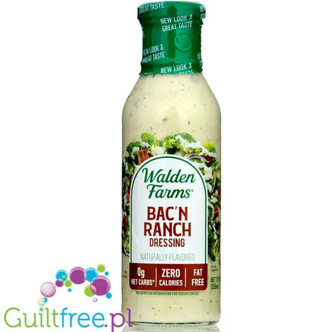 Walden Farms Dressing, Bac'n Ranch USA - 0kcal, sos bekonowo-śmietanowy ze stewią by Walden Farms (walden-farms-dressing-bac-n-ranch-usa-0kcal-sos-bekonowo-smietanowy-ze-stewia)