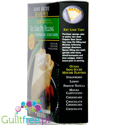 Sans Sucre Key Lime - Mus limonkowy / masa do ciasta Key Lime Pie bez cukru 70kcal by Sans Sucre (sans-sucre-key-lime-mus-limonkowy-masa-do-ciasta-key-lime-pie-bez-cukru-70kcal)