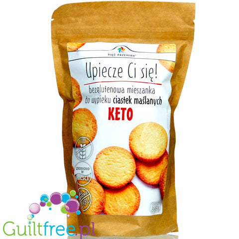 Pięć Przemian Upiecze ci się KETO ciastka - mieszanka na keto ciastka maślane bezglutenowe by Pięć Przemian (piec-przemian-upiecze-ci-sie-keto-ciastka-mieszanka-na-keto-ciastka-maslane-bezglutenowe)