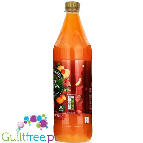 Robinsons Fruit Creations Delicious Peach & Raspberry - skoncentrowany syrop do rozcieńczania bez cukru i kalorii by Robinson's (robinsons-fruit-creations-delicious-peach-raspberry-skoncentrowany-syrop-do-rozcienczania-bez-cukru-i-kalorii)