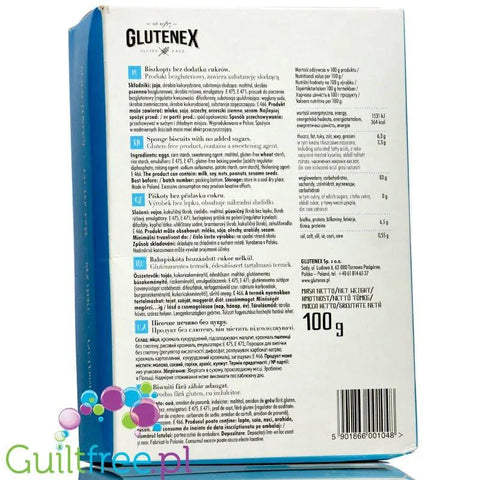 Glutenex bezglutenowe biszkopty bez cukru by Glutenex (glutenex-bezglutenowe-biszkopty-bez-cukru)