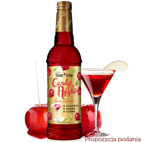 Jordan's Skinny Syrups Candy Apple - syrop do kawy i deserów, bez cukru i kalorii (Karmelizowane Jabłko) by Skinny Mixes Jordan's (jordan-s-skinny-syrups-candy-apple-syrop-do-kawy-i-deserow-bez-cukru-i-kalorii-karmelizowane-jablko)