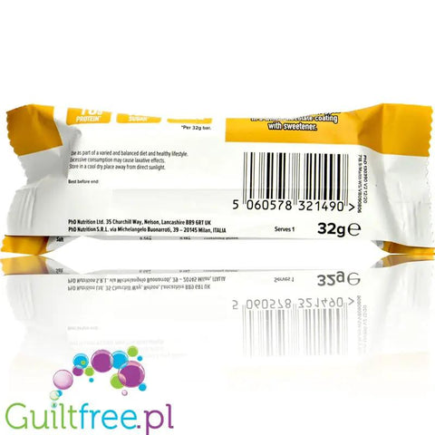Phd Smart White Choc Blondie Snack - baton proteinowy Biała Czekolada & Karmel by PhD (phd-smart-white-choc-blondie-snack-baton-proteinowy-biala-czekolada-karmel)