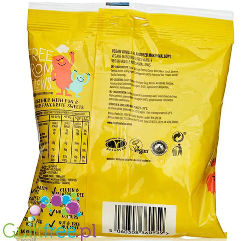 Free From Fellows Vanilla Vegan Marshmallow - wegańskie waniliowe pianki marshmallow by Free From Fellows (free-from-fellows-vanilla-vegan-marshmallow-weganskie-waniliowe-pianki-marshmallow)