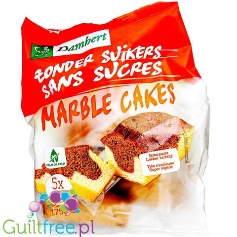 Damhert Marble Cakes - bezglutenowe marmurkowe miękkie babeczki cukru i oleju palmowego by Damhert (damhert-marble-cakes-marmurkowe-miekkie-babeczki-cukru-i-oleju-palmowego)