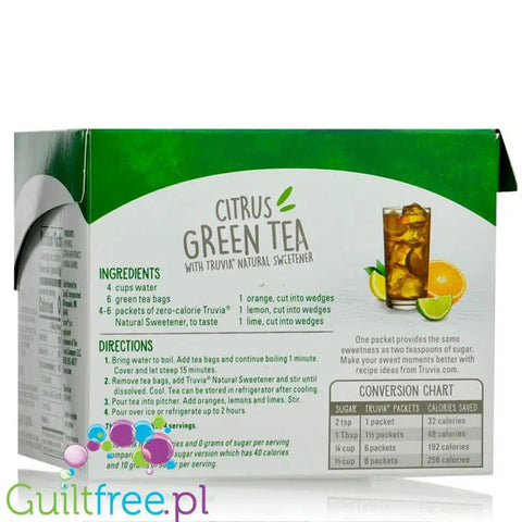 Truvia Stevia Leaf - 80 saszetek - słodzik w saszetkach ze stewią i erytrytolem by Truvia (truvia-stevia-leaf-80-saszetek-slodzik-w-saszetkach-ze-stewia-i-erytrytolem)