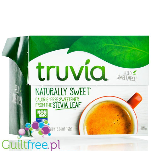 Truvia Stevia Leaf - 80 saszetek - słodzik w saszetkach ze stewią i erytrytolem by Truvia (truvia-stevia-leaf-80-saszetek-slodzik-w-saszetkach-ze-stewia-i-erytrytolem)