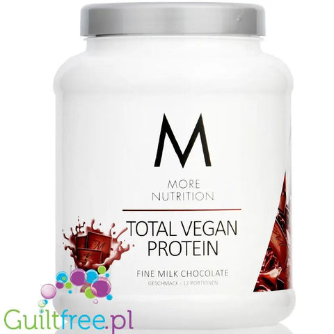 More Nutrition Total Vegan Protein Fine Milk Chocolate 0,6KG - wegańska odżywka na białku grochu, dyni i słonecznikowym by More Nutrition (more-nutrition-total-vegan-protein-fine-milk-chocolate-06kg-weganska-odzywka-na-bialku-grochu-dyni-i-slonecznikowym)