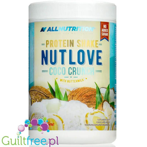 Allnutrition Nutlove Protein Shake Coco Crunch - kremowy szejk z kazeiną by AllNutrition (allnutrition-nutlove-protein-shake-coco-crunch)