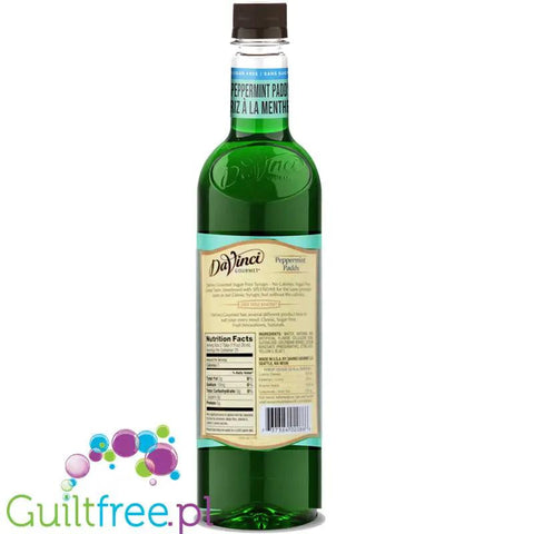 DaVinci Peppermint Paddy - zielony miętowy syrop bez cukru do drinków i koktajli, zero kcal by DaVinci Gourmet (davinci-peppermint-paddy-zielony-mietowy-syrop-bez-cukru-do-drinkow-i-koktajli-zero-kcal)