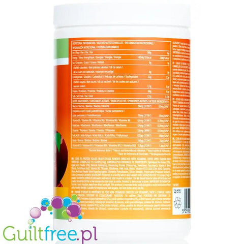 MyProtein Clear Vegan Protein Toffee Apple - wegański klarowny, ultra lekki hydrolizat, 20g białka w 114kcal by My Protein (myprotein-clear-vegan-protein-toffee-apple-weganski-klarowny-ultra-lekki-hydrolizat-20g-bialka-w-114kcal)