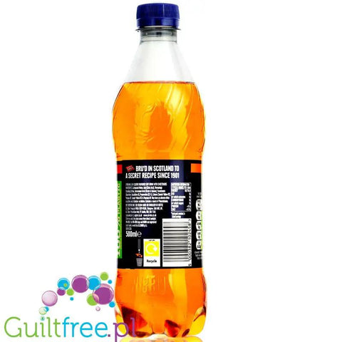 Irn Bru Xtra 0,5L - szkocki cytrusowy hit bez cukru i kalorii by Irn Bru (irn-bru-xtra-05l-szkocki-cytrusowy-hit-bez-cukru-i-kalorii)