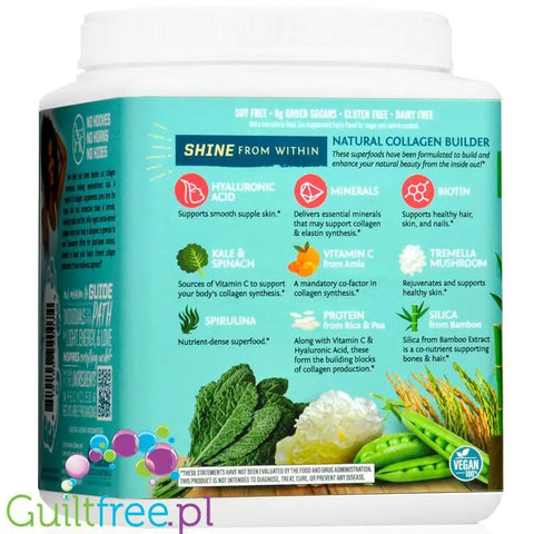 Sunwarrior Collagen Building Peptides, Coffee (+ Caffeine) - wegańska odżywka białkowa stymulująca wytwarzanie kolagenu by Sunwarrior (sunwarrior-collagen-building-peptides-coffee-caffeine-weganska-odzywka-bialkowa-stymulujaca-wytwarzanie-kolagenu)