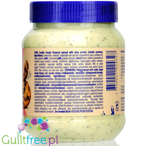 HealthyCo Proteinella White Chocolate Cookie Dough - proteinowy krem bez cukru i oleju palmowego by HealthyCo (healthyco-proteinella-white-chocolate-cookie-dough-proteinowy-krem-bez-cukru-i-oleju-palmowego)