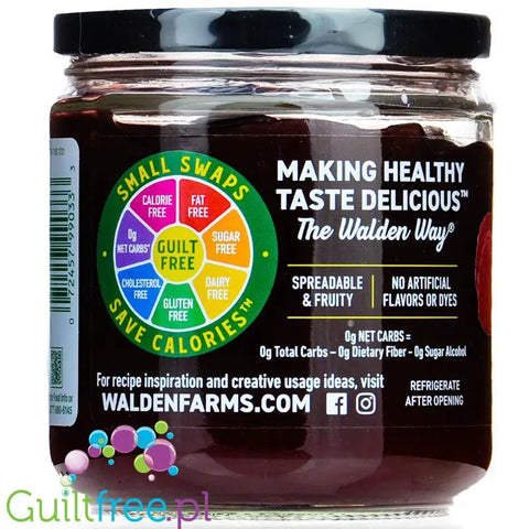 Walden Farms Raspberry Spread USA - dżem malinowy bez cukru i kcal ze stewią by Walden Farms (walden-farms-raspberry-spread-usa-dzem-malinowy-bez-cukru-i-kcal-ze-stewia)