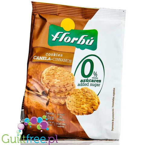 Florbu Cookies Cinnamon - cynamonowe ciastka z błonnikiem bez dodatku cukru by Florbu (florbu-cookies-cinnamon-cynamonowe-ciastka-z-blonnikiem-bez-dodatku-cukru)