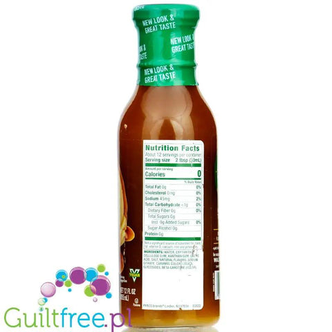 Walden Farms Caramel Syrup USA - Syrop Karmelowy zero ze stewią i erytrolem by Walden Farms (walden-farms-caramel-syrup-usa-syrop-karmelowy-zero-ze-stewia-i-erytrolem)