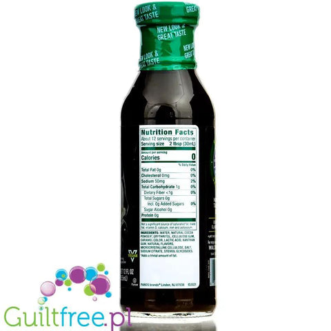 Walden Farms Chocolate Syrup USA - sos czekoladowy zero ze stewią i erytrolem by Walden Farms (walden-farms-chocolate-syrup-usa-sos-czekoladowy-zero-ze-stewia-i-erytrolem)