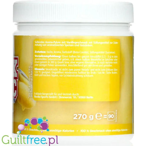Rocka Nutrition Smacktastic Vanilla Cream 15g