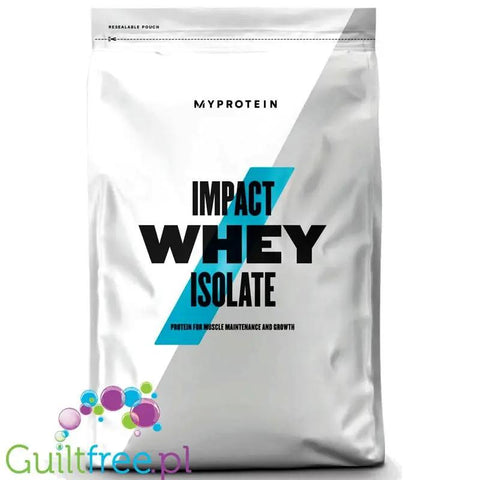 MyProtein Impact Whey Isolate Unflavored 1kg - Białko Serwatkowe Bezsmakowe WPI izolat bez słodzików, aromatów i zagęstników by My Protein (myprotein-impact-whey-isolte-unflavored-1kg-bialko-serwatkowe-bezsmakowe-wpi-izolat-bez-slodzikow-aromatow-i-zagestnikow)