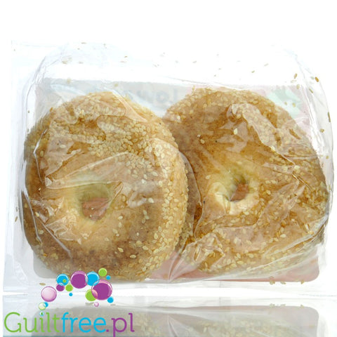 Balviten KETO bajgle z sezamem bez glutenu, 1,28g węglowodanów by Balviten (balviten-keto-bajgle-z-sezamem-bez-glutenu-128g-weglowodanow)