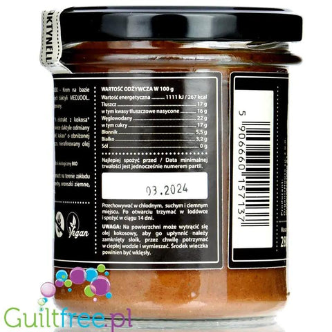 Organic House Daktynella Classic 280g - klasyczny krem daktylowo-kokosowy bez dodatku cukru, wegański & organiczny by Organic House (organic-house-daktynella-classic-280g-klasyczny-krem-daktylowo-kokosowy-bez-dodatku-cukru-weganski-organiczny)