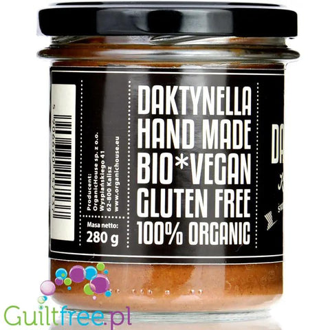 Organic House Daktynella Classic 280g - klasyczny krem daktylowo-kokosowy bez dodatku cukru, wegański & organiczny by Organic House (organic-house-daktynella-classic-280g-klasyczny-krem-daktylowo-kokosowy-bez-dodatku-cukru-weganski-organiczny)