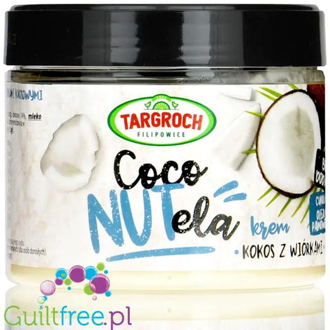 Targroch Coco NUTela - krem kokosowy 'crunchy' z wiórkami bez dodatku cukru i oleju palmowego by Targroch (targroch-coco-nutela-krem-kokosowy-crunchy-z-wiorkami-bez-dodatku-cukru-i-oleju-palmowego)