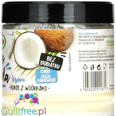 Targroch Coco NUTela - krem kokosowy 'crunchy' z wiórkami bez dodatku cukru i oleju palmowego by Targroch (targroch-coco-nutela-krem-kokosowy-crunchy-z-wiorkami-bez-dodatku-cukru-i-oleju-palmowego)