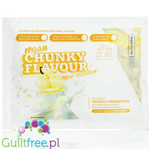 More Nutrition Chunky Flavor Vanilla Perfection, aromat w proszku do deserów i owsianek, smak Wanilia by More Nutrition (more-nutrition-chunky-flavor-vanilla-dream-aromat-w-proszku-do-deserow-i-owsianek-smak-wanilia)