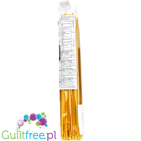 Ciao Carb MaccaroZone Linguine 0,5kg - makaron niskowęglowodanowy z psyllium 289kcal / 30g białka by Ciao Carb (ciao-carb-maccarozone-linguine-05kg-makaron-niskoweglowodanowy-z-psyllium-289kcal-30g-bialka)