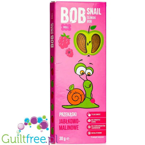 Bob Snail Roll Przekąska jabłkowo-malinowa z owoców bez dodatku cukru 30g by Bob Snail (bob-snail-przekaska-jablkowo-malinowa-z-owocow-bez-dodatku-cukru-30g)