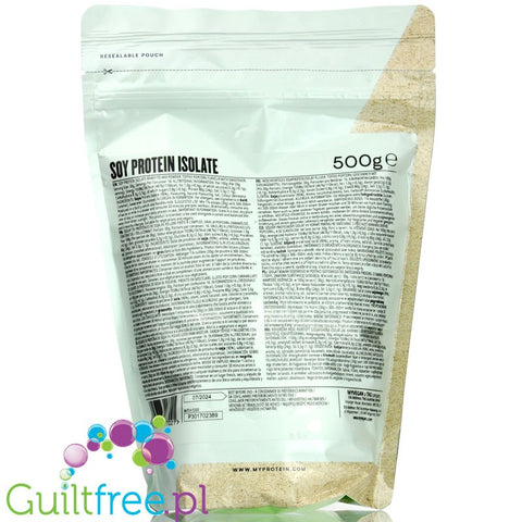 MyProtein Vegan Soy Protein Isolate Toffee Popcorn 0,5kg - wegańska odżywka białkowa, izolat białka sojowego by My Protein (myprotein-vegan-soy-protein-isolate-toffee-popcorn-05kg-weganska-odzywka-bialkowa-izolat-bialka-sojowego)