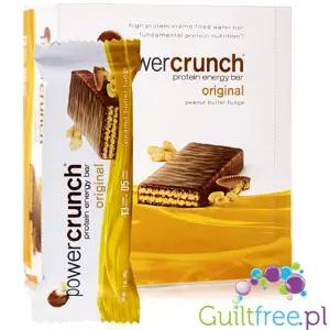 Power Crunch Peanut Butter Fudge PUDEŁKO x 12 SZT wafelek proteinowy ze stewią by Power Crunch (power-crunch-peanut-butter-fudge-pudelko-x-12-szt-wafelek-proteinowy-ze-stewia)