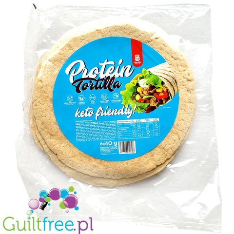 Cheat Meal Protein Tortilla - tortille proteinowe 125kcal (6 x 18cm) by Cheat Meal Nutrition (cheat-meal-protein-tortilla-tortille-proteinowe-125kcal-6-x-18cm)