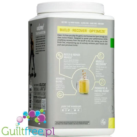 Sunwarrior Active Protein Organic Vanilla 1KG - organiczna wegańska odżywka białkowa ze stewią by Sunwarrior (sunwarrior-active-protein-organic-vanilla-1kg-organiczna-weganska-odzywka-bialkowa-ze-stewia)