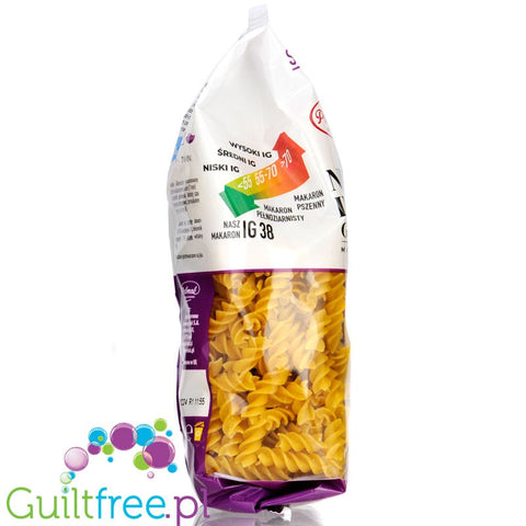 Makaroniarnia Polmak Fusilli - makaron z niskim indeksem glikemicznym IG38, świderki by Makaroniarnia Polmak (makaroniarnia-polmak-fusilli-makaron-z-niskim-indeksem-glikemicznym-ig38-swiderki)