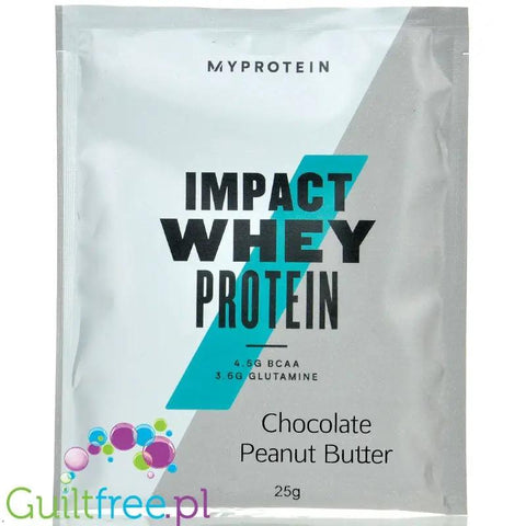 MyProtein Impact Whey Chocolate Peanut Butter - odżywka białkowa saszetka, Czekolada & Masło Orzechowe by My Protein (myprotein-impact-whey-chocolate-peanut-butter-odzywka-bialkowa-saszetka-czekolada-maslo-orzechowe)
