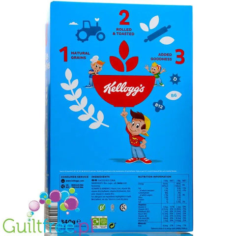 Kellogg's Rice Krispies Cereal - ryżowe prażone płatki śniadaniowe tylko 7g cukru by Kellogg's (kellogg-rice-krispies-cereal-ryzowe-prazone-platki-sniadaniowe-tylko-7g-cukru)