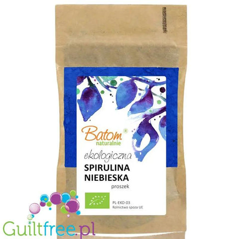 Batom, Ekologiczna Spirulina Niebieska (Błękitna) by Batom (batom-ekologiczna-spirulina-niebieska-15g)