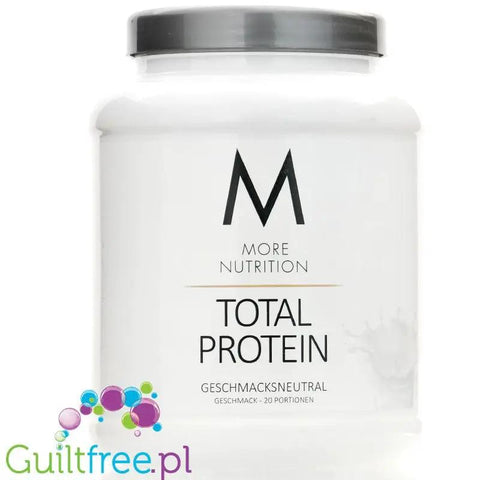 More Nutrition Total Protein Neutral 0,6kg kazeina z WPC i laktazą, białko bezsmakowe, bez słodzików i aromatów by More Nutrition (more-nutrition-total-protein-neutral-06kg-kazeina-z-wpc-i-laktaza-bialko-bezsmakowe)
