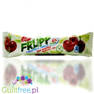 Frupp Wiśnia - liofilizowany batonik 35kcal 6% błonika by Celiko (batonik-wisniowy-frupp-35kcal-6-blonika)