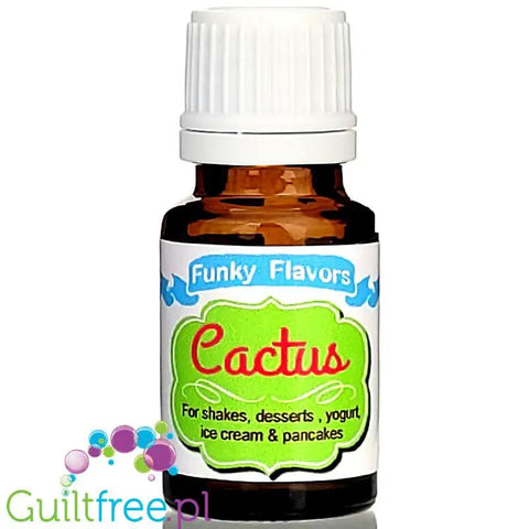 Funky Flavors Basic Cactus 10ml - Opuncja Figowa - kropelki aromatyzujące bez cukru i słodzików by Funky Flavors (funky-flavors-cactus-aromat-opuncji-figowej-bez-cukru-i-tluszczu)