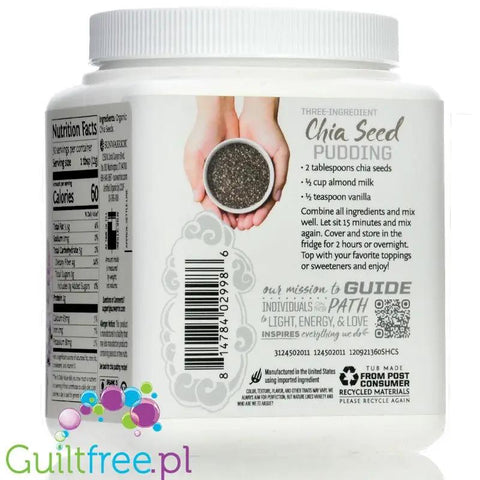 Sunwarrior Harvest Chia Seeds - organiczne nasiona chia bez GMO (szałwia hiszpańska) by Sunwarrior (sunwarrior-harvest-chia-seeds-organiczne-nasiona-chia-bez-gmo)