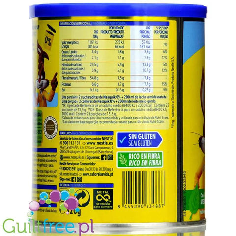 Nestlé Nesquik 0% - napój kakaowy bez cukru ze stewią 0,32kg by Nesquik (nestle-nesquik-0-napoj-kakaowy-bez-cukru-ze-stewia-032kg)