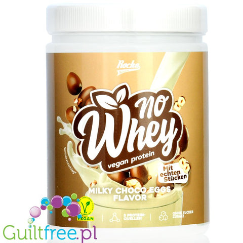 Rocka Nutrition No Whey Milky Choco Eggs 300g - wegańska odżywka białkowa 5 źródeł białka by Rocka Nutrition (rocka-nutrition-no-whey-milky-choco-eggs-300g-weganska-odzywka-bialkowa-5-zrodel-bialka)