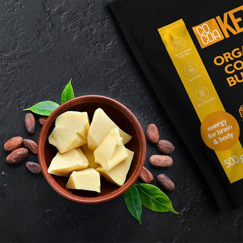 RAW Cocoa Keto Organic Cocoa Butter - surowe masło kakaowe organiczne by COCOA RAW (raw-cocoa-keto-organic-cocoa-butter-surowe-maslo-kakaowe-organiczne)