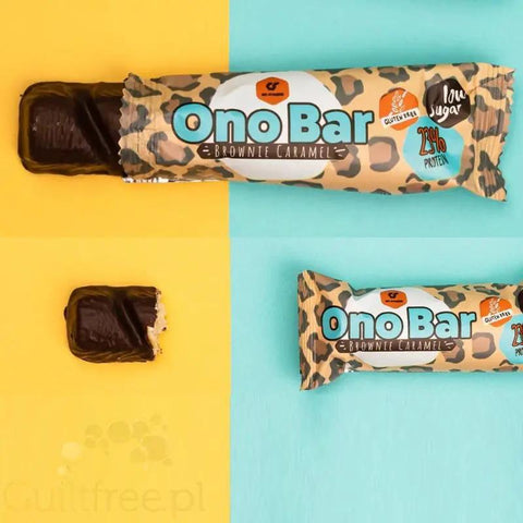 Go Fitness Ono Bar Brownie Caramel - bezglutenowy wafelek a la Bueno w czekoladzie z kremem karmelowym, 10g białka by Go Fitness (go-fitness-ono-bar-brownie-caramel-bezglutenowy-wafelek-a-la-bueno-w-czekoladzie-z-kremem-karmelowym-10g-bialka)